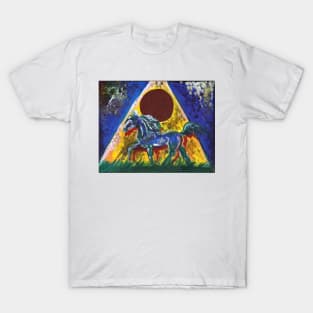 Horse and Pyramid T-Shirt